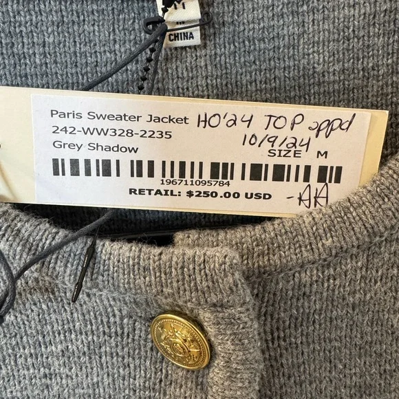 Alex Mill Gray Cardigan Sweater - Picture 3 of 10